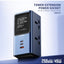 Universal Power Strip with 45W PD Fast Charging, 2 USB-C and USB-A Charging Ports, 2500W Extension Power Socket, Multi P