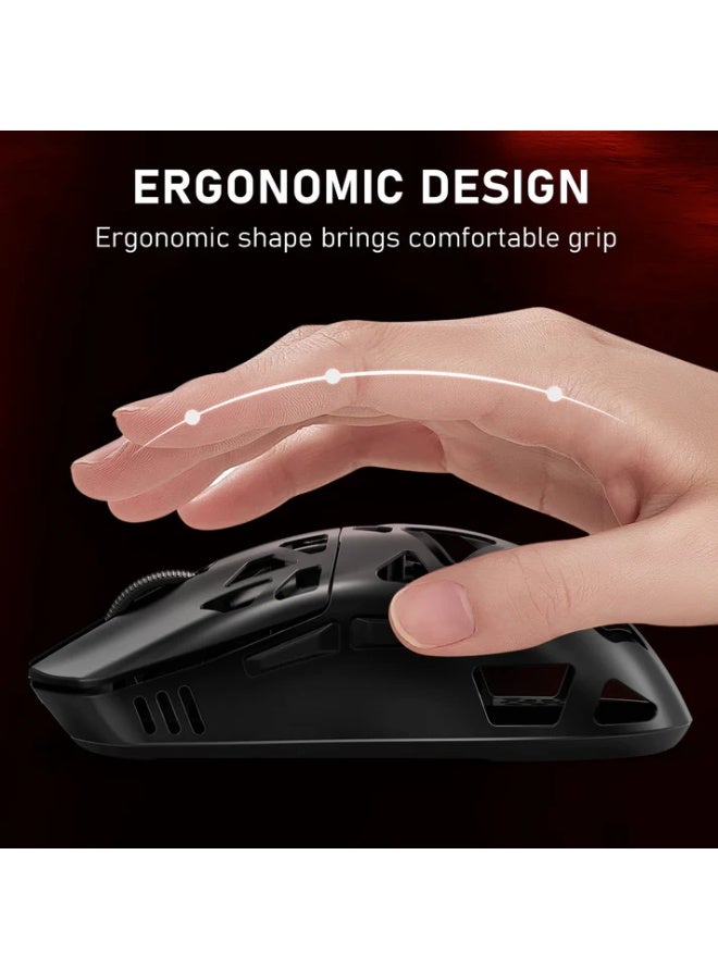 ماوس جيمنج Redragon M997 PRO 1K Prism Pro Wireless خفيف أسود