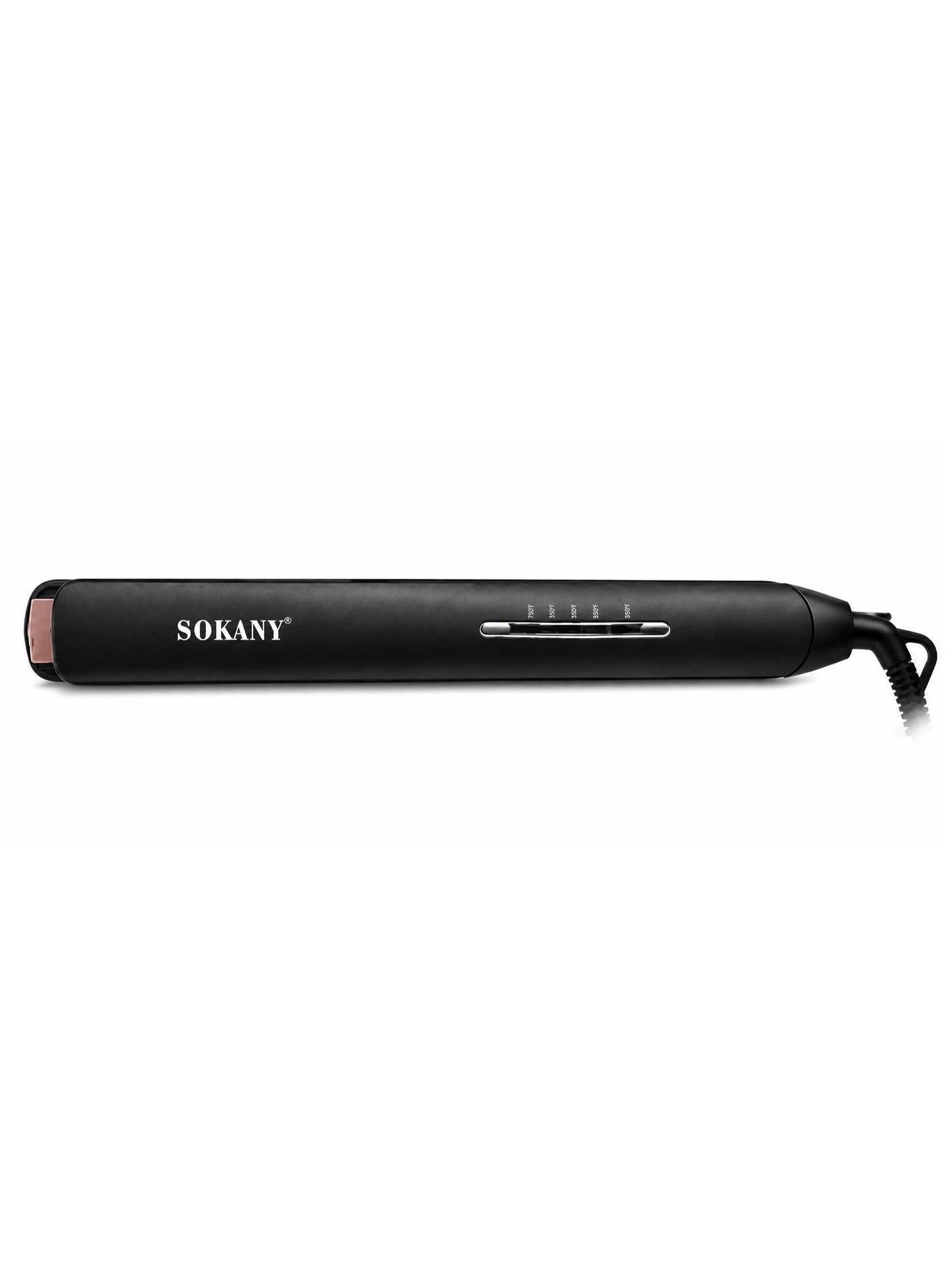 SK-1910 Hair Straightener – PTC Fast Heating, Adjustable Temperature up to 750°F, Anti-Scalding Design, 360° Swivel Cord