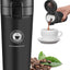 Insulated Travel Coffee Mug 300ml , Double Wall Vacuum Stainless Steel Tumbler with One-Click Leak Proof Lid, Hot & Cold