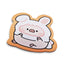 Cute Cartoon Mouse Pad with Bright and Attractive Colors | Fabric Surface with Non-Slip Rubber Base With Smooth Surface 