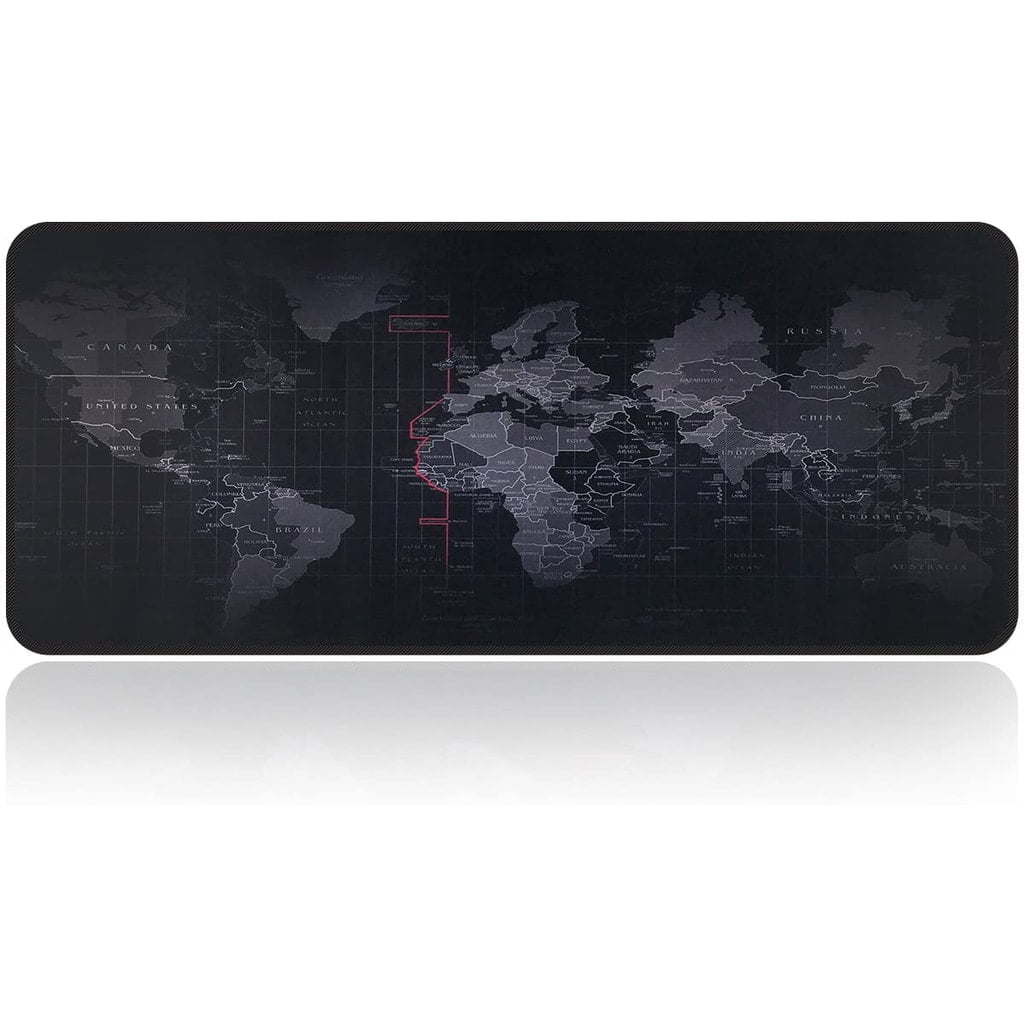 World Map Gaming Mouse Pad – Extended Size 70 x 30 CM