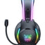 X26 Wired Gaming Headset, Professional Over-Ear Headphones with HD Stereo Surround Sound, Noise Cancelling Microphone, R