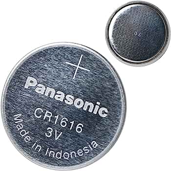 Panasonic cr2016 Pack Of 5 Lithium Coin Battery Silver
