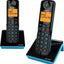 Alcatel S250 Cordless Telephone (Black - Blue)