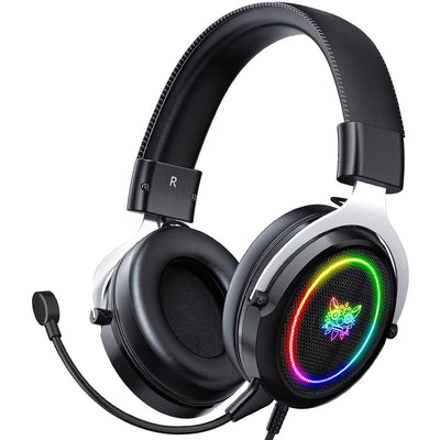 ONIKUMA X10 Gaming Headset – Stereo – Noise canceling Mic – (Silver)