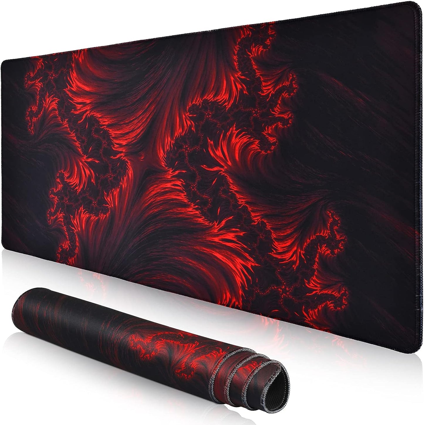 Pattern-Red Gaming Mouse Pad – 70×30 CM
