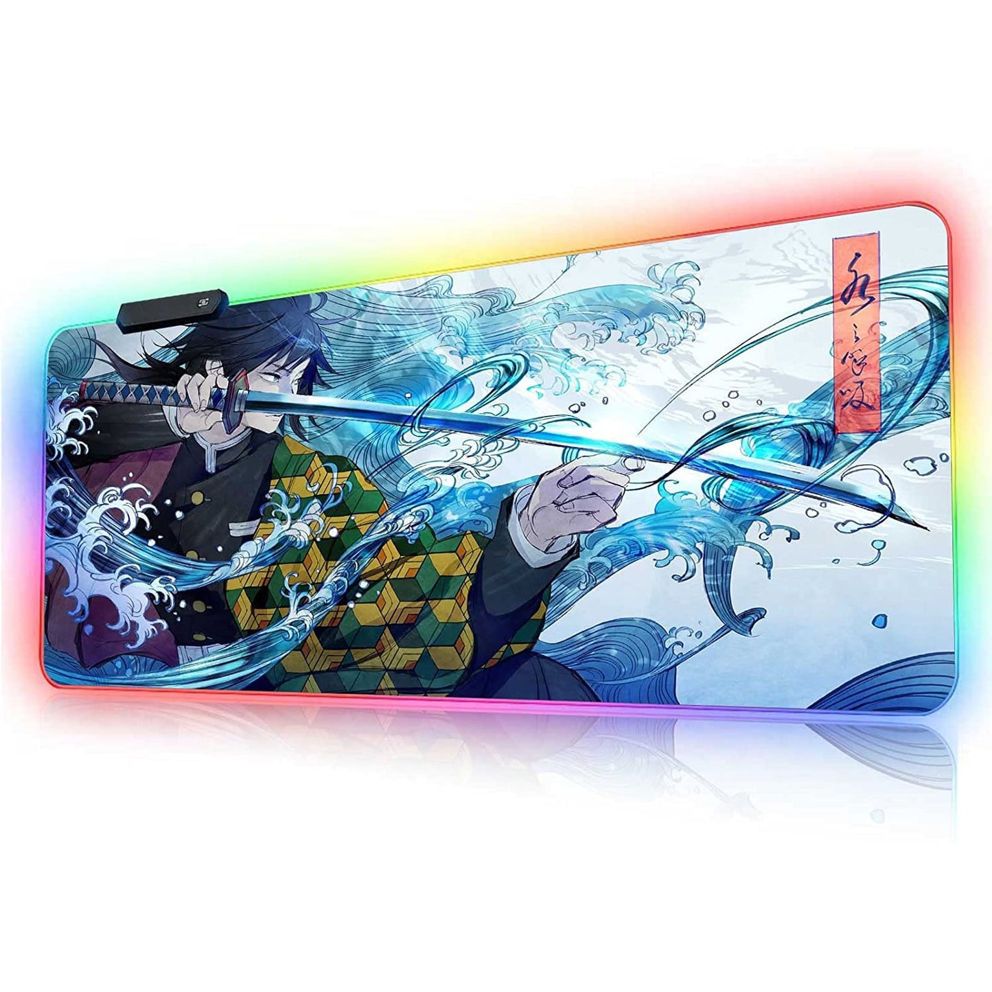 Giyu Sword RGB Gaming Mouse Pad – 80×30CM