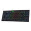Redragon K621 Horus TKL Wireless RGB Mechanical Keyboard, 5.0 BT/2.4 Ghz/Wired Three Modes 80% Ultra Thin Low Profile Bl
