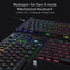 REDRAGON K621 Horus TKL RGB Gaming Wireless Mechanical Keyboard, Low Profile Red Switches (Black)