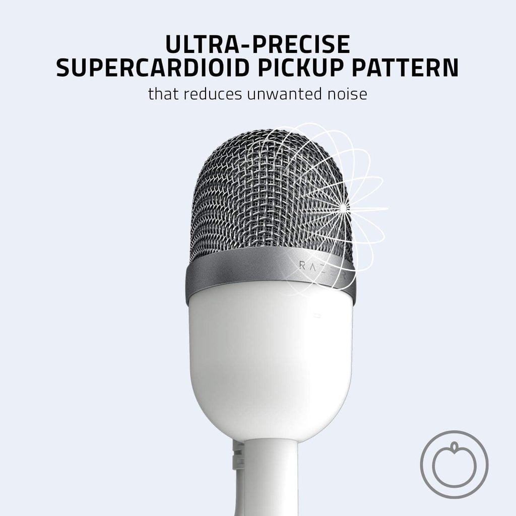 Razer Seiren Mini Streaming USB Microphone (MERCURY)