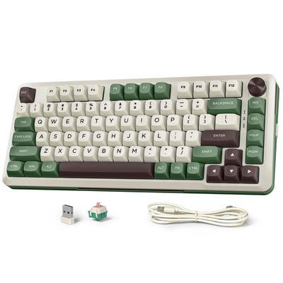 كيبورد جيمنج REDRAGON K681CGC Cyrus Pro ميكانيكال 75% Gasket هوت سواب RGB