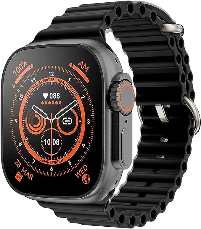 Wearfit Pro X8+ Plus Ultra Smart Watch Series Black