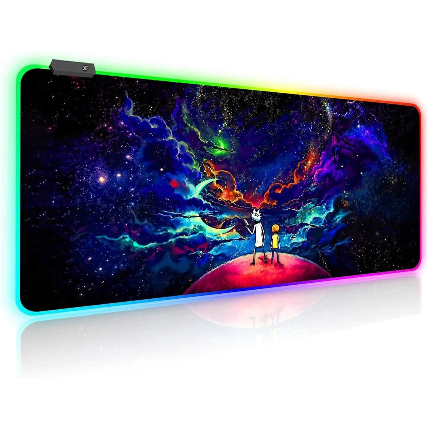 Rick and Morty RGB Gaming Mouse Pad – 80×30 CM