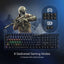 Redragon K608 Valheim Gaming Mechanical Keyboard, Blue Switch