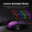 Redragon S107 Keyboard and Mouse Combo Large Mouse Pad Mechanical RGB