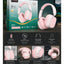 I513 Wireless Bluetooth Headphones – 40mm Drivers, Deep Stereo Bass, Noise-Reducing Mic, Bluetooth, TF Card, Type-C Char