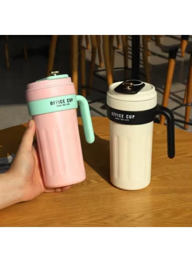 650ML Smart Insulated Coffee Mug with LED Temperature Display – Stainless Steel Travel Cup Leak-Proof Design Vacuum Insu