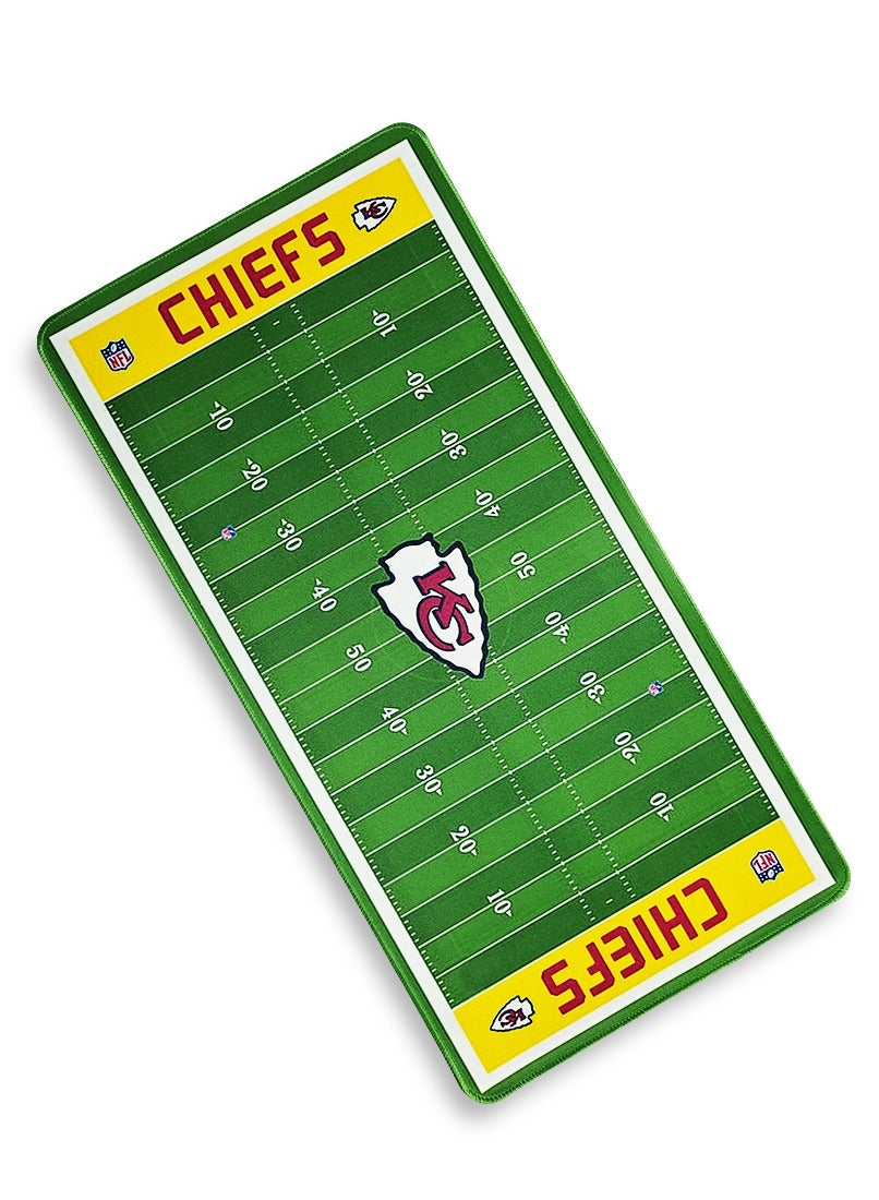 Large Mouse Pad, Sports Field design Style (60cm x 30cm x 2mm), HD Print Pattern Desk Mat, Extended Mouse Pad and Keyboa