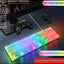 Douni KB101 Colorful Glow RGB Transparent Keyboard Mechanical Touch