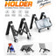 XS-804 Adjustable Desktop Stand for Mobile Phones, Tablets & Laptops, 180° Rotating Foldable Device Holder with Multi-Le