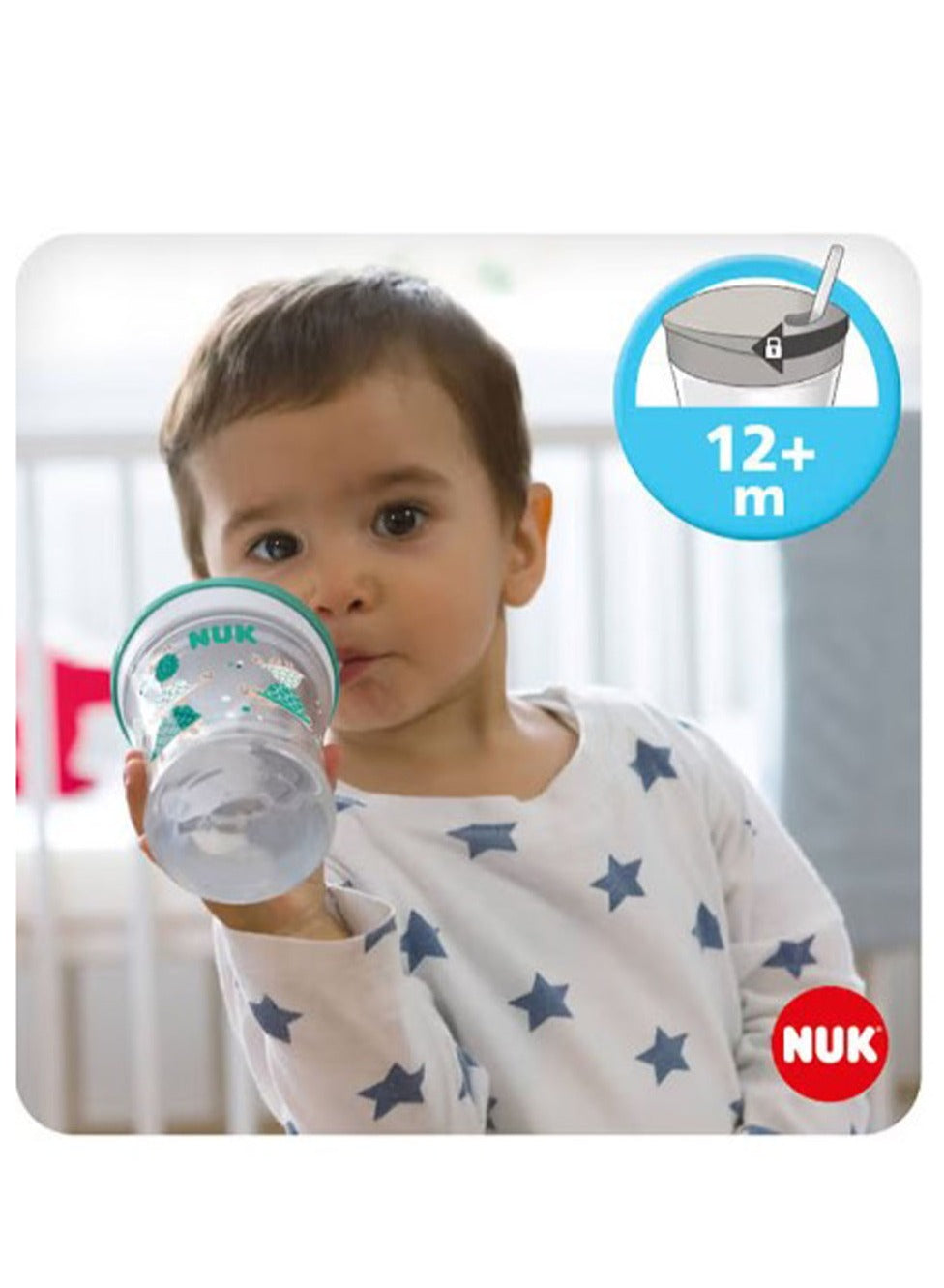 Sippy Action Cup for Baby Learning to drink in action from 12 months on when it becomes more active , high quality and robust materials , shape of the drinking cup makes it easy for small kids