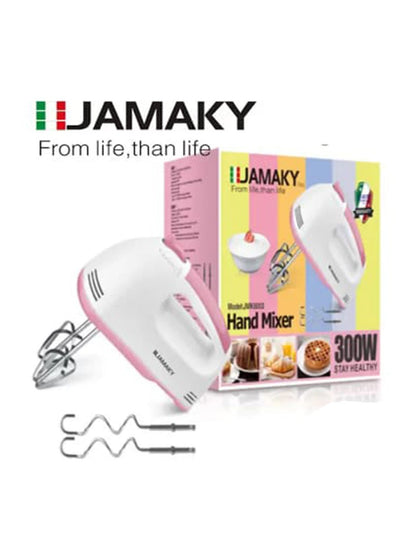 JAMAKY Italy Hand Mixer 300W - JMK6003 - Pink