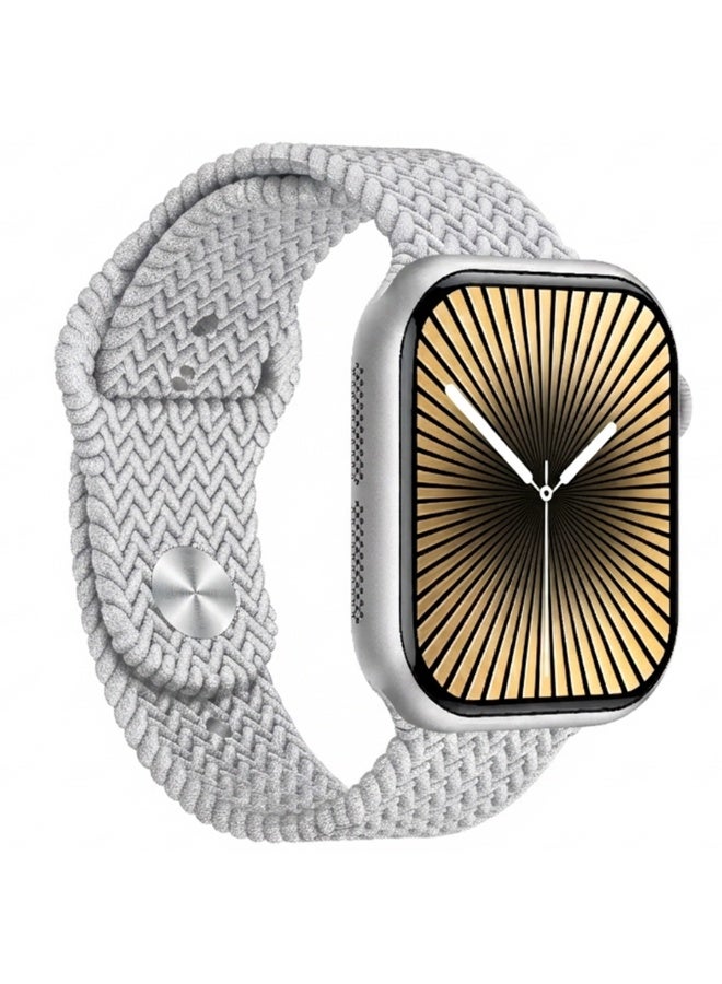 SW-11 Smart Watch with 2.01" HD Display, Bluetooth Calling, 3 Interchangeable Watch Bands, Heart Rate & Sleep Monitor, M