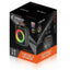 V-2127 Portable Bluetooth Speaker with Microphone, 8-Inch Driver, 20W Powerful Sound, RGB LED Lights, 3600mAh Rechargeab