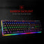 كيبورد جيمنج Redragon K577R KALI ميكانيكال بمفاتيح حمراء