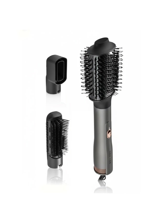 SK-1934 Professional 3 in 1 Hair Dryer Brush 1600W, Drying, Straightening & Curling with Nano Ceramic & Ionic Technology