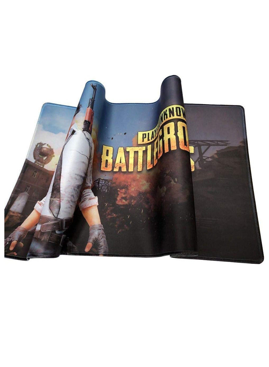 Large Mouse Pad, Pubg Mobile Game Theme (70cm x 30cm x 2mm), HD Print Pattern Desk Mat, Extended Mouse Pad and Keyboard Mouse Pads, Waterproof Fabric Surface Mouse Pads for Office, (Pubg mobile)