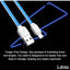 XS-07 USB-A to Lightning Fast Charging Cable 1M, High Speed Charging and Data Sync Cable for iPhone, iPad, AirPods and i