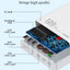 Q605 Multi Ports Desktop Charging Station 120W , 6 Port USB Charger (3 USB-C + 3 USB-A), PD3.0 QC3.0 PPS Fast Charging A