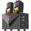 Redragon GS700 Toccata RGB 2.1 Gaming Subwoofer Speakers – Aux 3.5mm Stereo Surround – Heavy Bass sound loudspeakers for