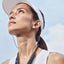 ST-A64 Wireless Neckband Earphones, Bluetooth Sports Headphones with HD Stereo Bass Sound, LED Battery Display, Magnetic