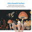 Large gaming mouse pad, 70 x 30 cm, mushroom-shaped design, waterproof surface and durable design, suitable for use on t