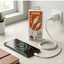 كابل شحن X-SCOOT CL149 Type-C قوة 60W متين أبيض