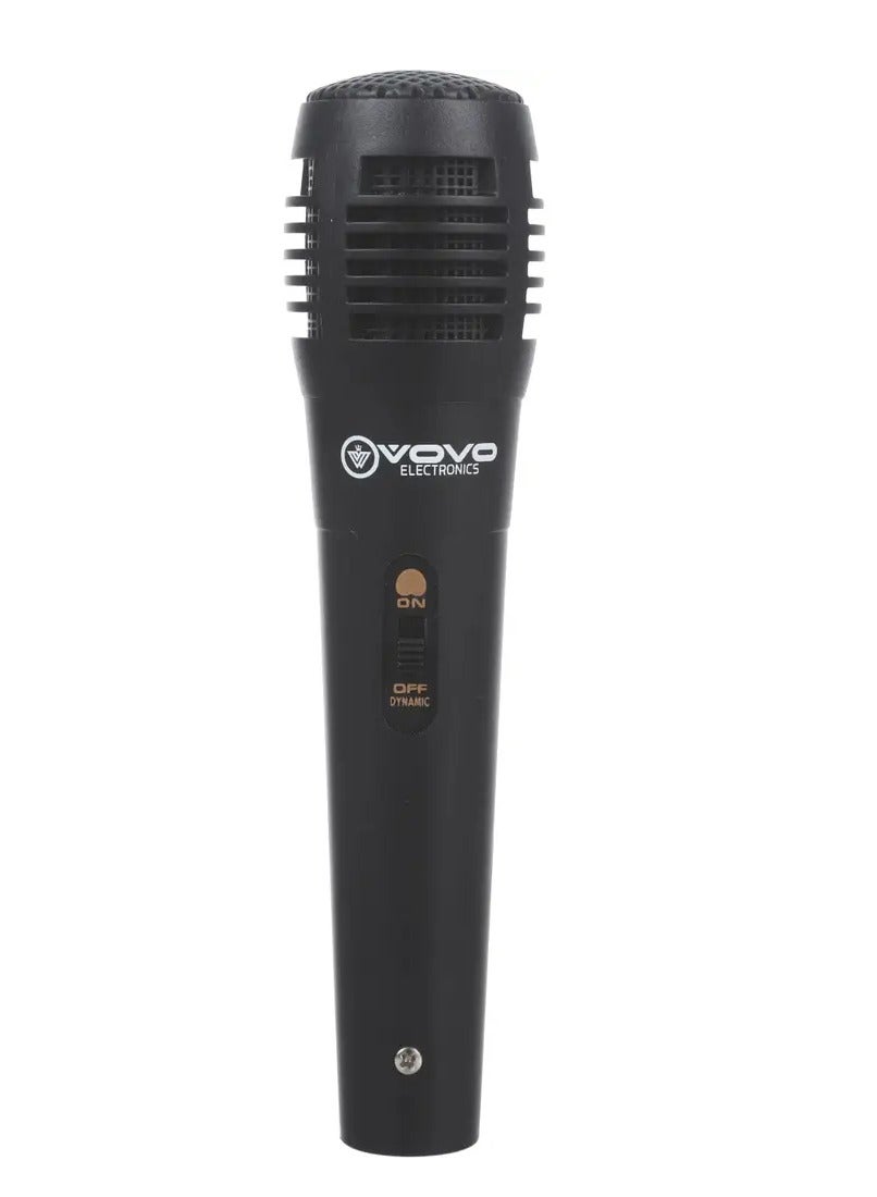 V-2855 Portable Bluetooth Speaker, Double 8-Inch Wireless Party Speaker with Powerful Bass, Rechargeable Karaoke Speaker