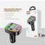 Bluetooth FM Transmitter Car Charger M103 with PD 18W USB-C Fast Charging, Dual USB Ports, Hands-Free Calling, MP3 Playe