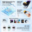 Mini Fast Charger 20W with Cute Protective Cover , Type-C PD & QC Support, GaN Technology, Safe Overvoltage Protection, 