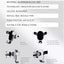 Gravity Car Phone Mount MG01 , 360° Rotatable, Auto Lock & Release, Adjustable Clamp for All Smartphones, One Hand Opera