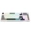 كيبورد جيمنج Redragon K688WGL-RGB-PRO ميكانيكال 98 مفتاح أبيض وأسود