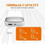 PQ19 10000mAh Fast Charging Power Bank with Built-In Charging Cables, 22.5W USB-C Quick Charge Output, 18W USB-C Fast In