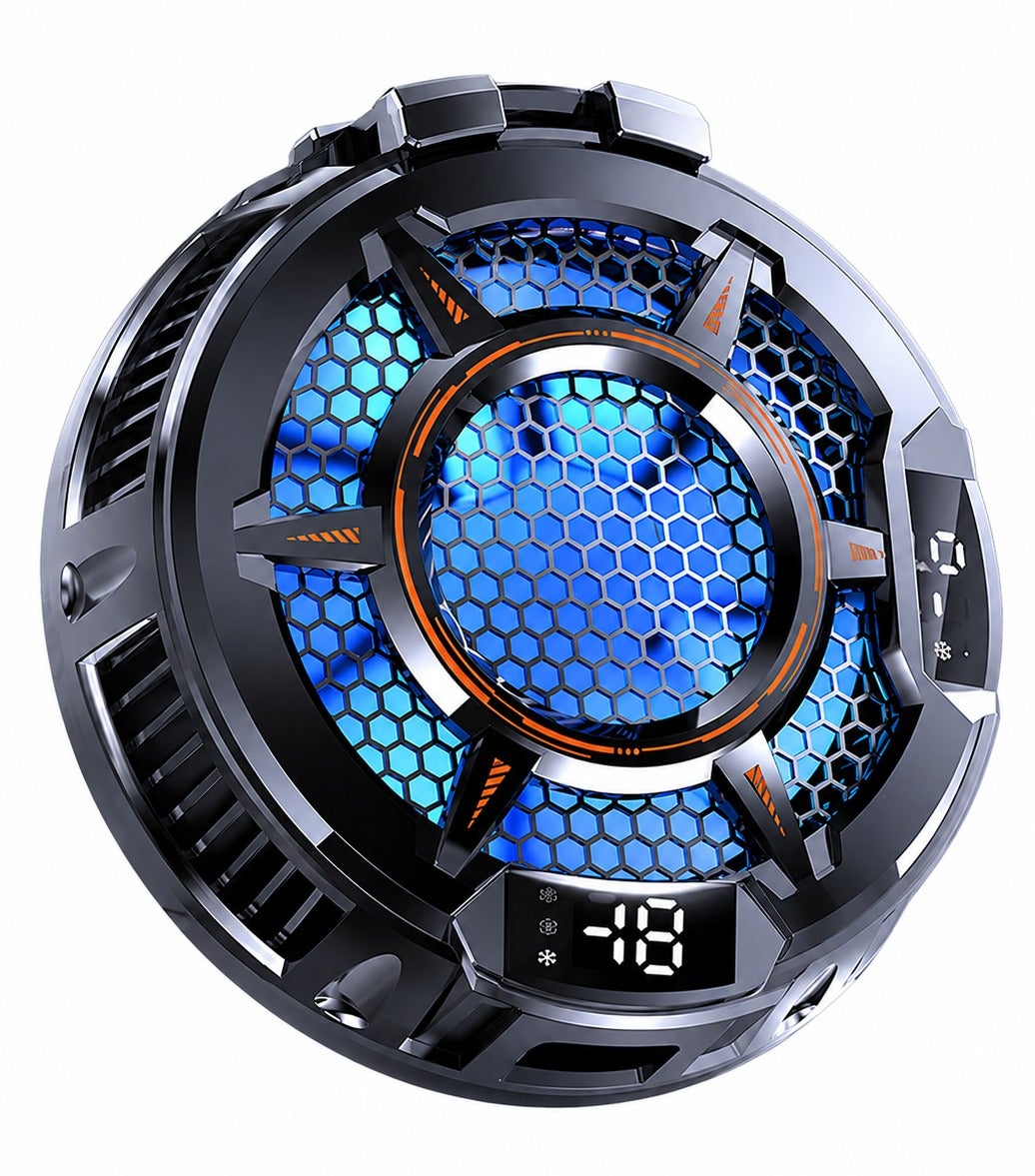 CX05 30W Magnetic Tablet Cooler for iPad & Tablets, High Performance Semiconductor Cooling Fan with 3 Cooling Modes, Rea