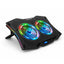 V-08 Laptop Cooling Pad with Dual 140mm Silent Cooling Fans, LED LCD Display, Adjustable Fan Speed Control, 7 Angle Ergo