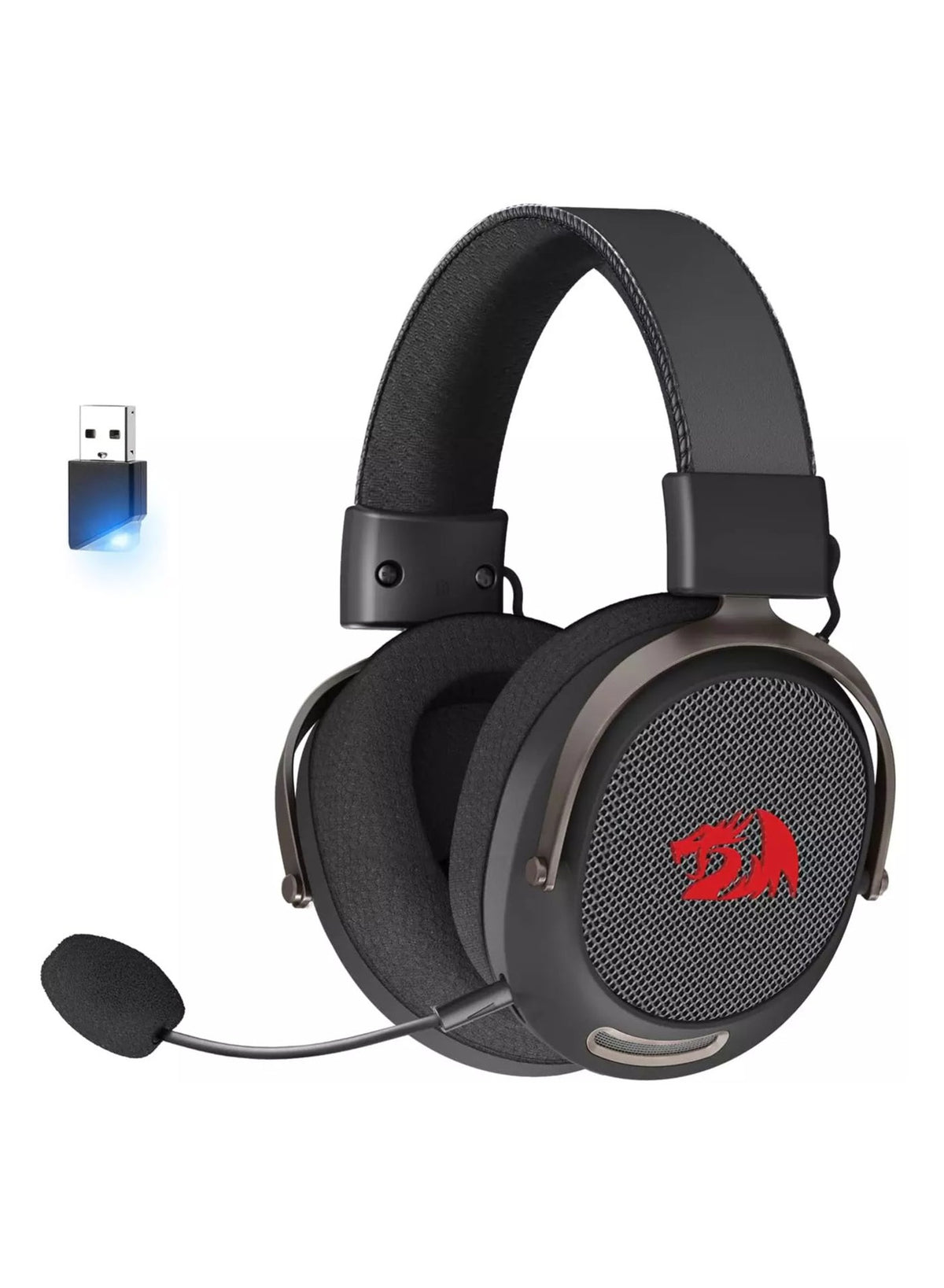 Wireless Gaming Headset H858 with 3-Mode , 7.1 Surround Sound, 53 mm Drivers for phone and PC