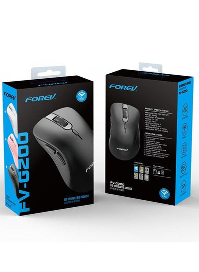 Forev FV-G200 Wireless Mouse Office -10m Range -3200DPI | Milk Tea