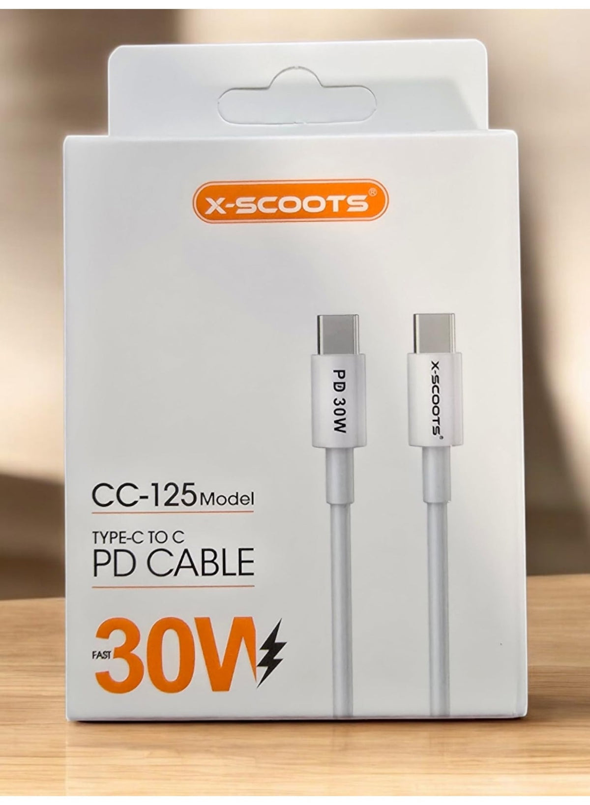 Fast Charging Cable 30W, USB Type-C to Lightning  High-Speed Data Sync Cord, Durable Tangle-Free Design, Reliable Transf