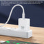 Powerful Charger  RP-U82 , Fast Charger 30W , 2 Ports (QC+PD)  fast and safe charging